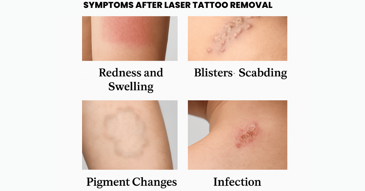 Symptoms After Laser Tattoo Removal