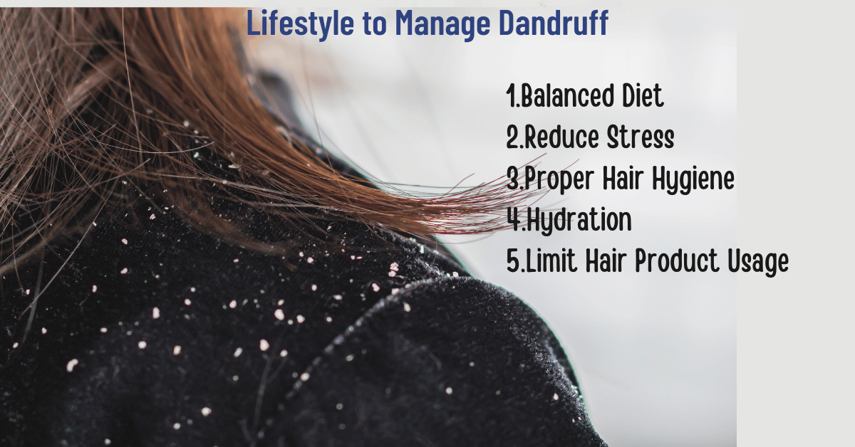Lifestyle Changes to Manage Dandruff