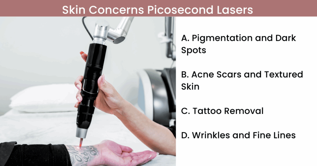 Skin Concerns Picosecond Lasers Can Treat