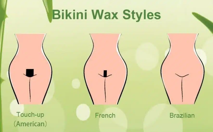 Bikini wax style
